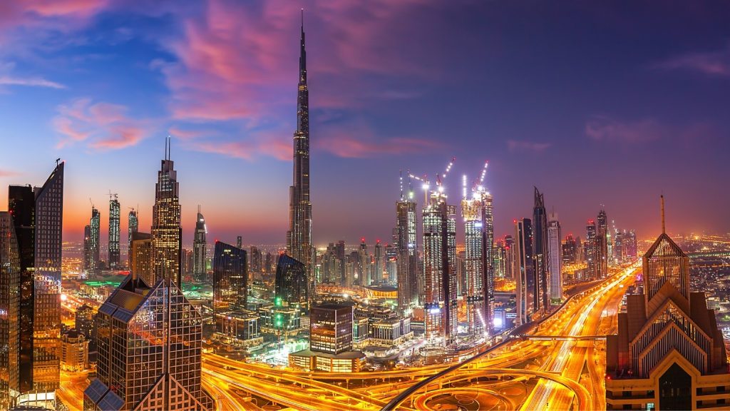 Dubai Night View