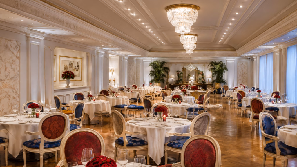 Palazzo Versace Dubai restaurant View Palazzo Versace Dubai restaurant View