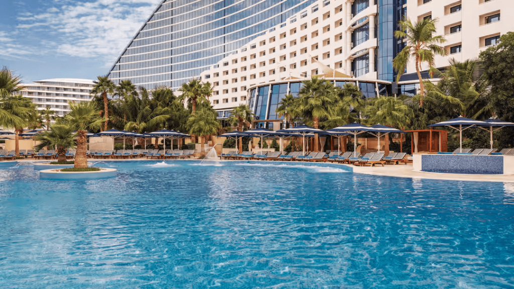 Jumeirah Beach Hotel Pool Area Jumeirah Beach Hotel Pool Area